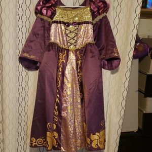 Original Disney Rapunzel princess dress and hat.